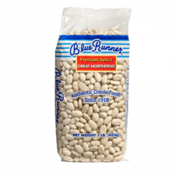 Blue Runner Dry Great Northern Beans 1lb