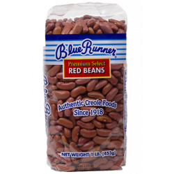 Authentic Cajun Flavor with Blue Runner Dry Red Beans - 1lb