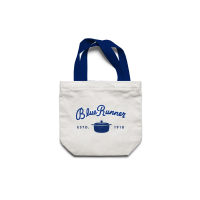 Blue Runner Tote Bag