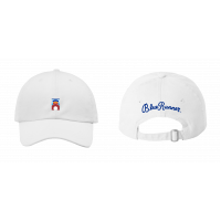 Blue Runner White Hat