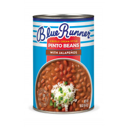 Spicy Cajun Flavor with Blue Runner Creole Cream Style Pinto Beans- 16oz Can