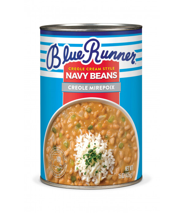 Blue Runner Creole Cream Style Navy Beans with Mirepoix 16oz ...