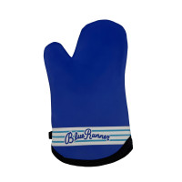 Blue Runner Oven Mitt