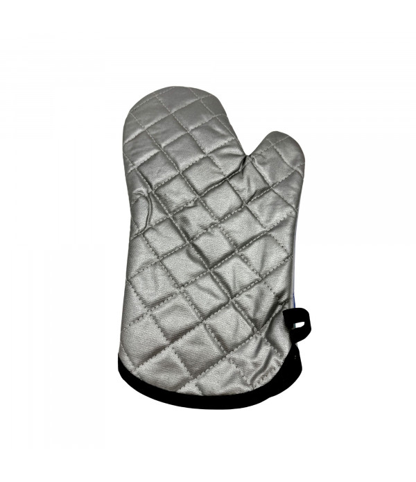 Blue Runner Oven Mitt
